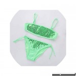 Bikini 2019 Baby Girl Swimsuit Bathing Suits for Children Two Pieces Green B07QDKQMXV